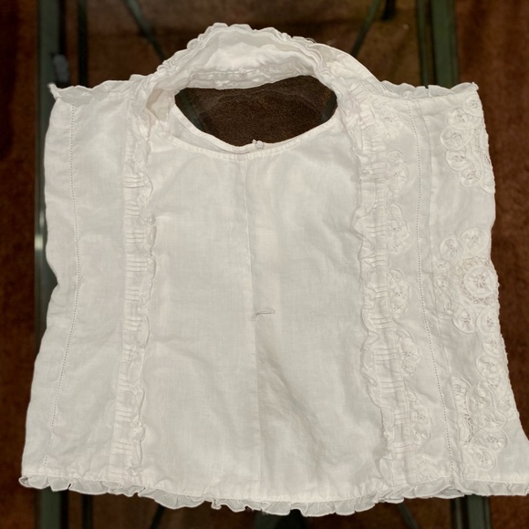 Madison Studio  Lace Accent Blouse 16 white - Picture 10 of 17